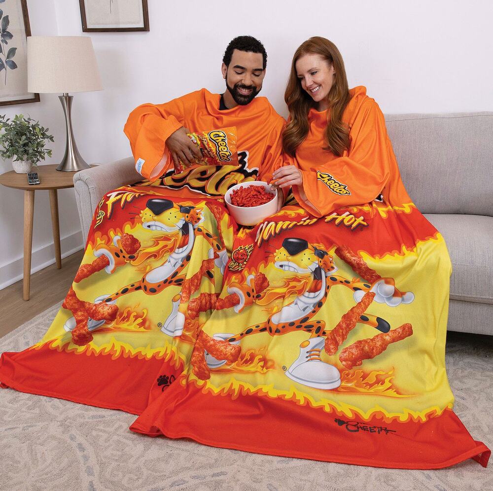 Cheetos Flamin' Hot Snuggie NEW